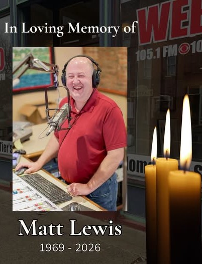 You are currently viewing Matt Lewis  Obituary, WEBO, Owego, NY Mourns Loss Of Matt Lewis After Battle