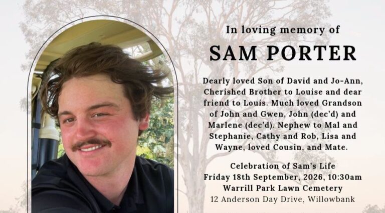 You are currently viewing Sam Porter Obituary News: Ipswich Community Mourns the Heartbreaking Loss of Sam Porter, 24